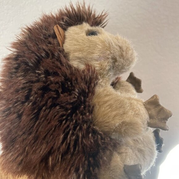 Hedgehog Puppet Hand Puppet Plush Turns Inside Out To Ball Realistic - Picture 10 of 11